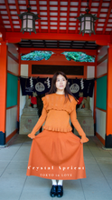 將圖片載入圖庫檢視器 Sunset Knit Sweater 純羊絨針織細節毛衣