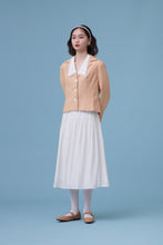 將圖片載入圖庫檢視器 Crystal Spring Blazer / Crystal是設計師 春季粉橘西裝外套