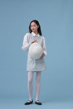將圖片載入圖庫檢視器 Nani Blouse/ Nani 是個植物學家 澎袖復古印花襯衫 / 藍花