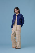 將圖片載入圖庫檢視器 Jessie Jacket / Jessie 是位好女孩 壓車線牛仔外套 白色 藏青
