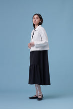 將圖片載入圖庫檢視器 Jessie Jacket / Jessie 是位好女孩 壓車線牛仔外套 白色 藏青