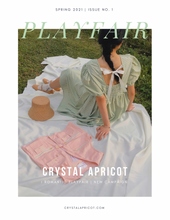 將圖片載入圖庫檢視器 品牌經典 Apricot Dress 綠格色 / 有如夏天第一口杏桃般的青澀 蝴蝶結綁帶澎袖洋裝