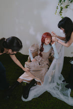 將圖片載入圖庫檢視器 Lesley Dress 綁帶洋裝 咖啡格子提花