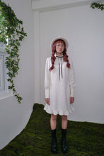 將圖片載入圖庫檢視器 Joanna Blouse Dress 襯衫洋裝 米色提花