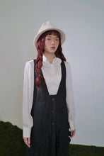 將圖片載入圖庫檢視器 Lisa Blouse 絲綢感香檳米白 長袖襯衫