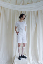 將圖片載入圖庫檢視器 Edith Knit Tee 蕾絲織勾洞針織棉T