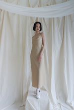 將圖片載入圖庫檢視器 Buvette Slip Dress 露背綁帶緞面垂墜長裙