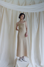 將圖片載入圖庫檢視器 Buvette Slip Dress 露背綁帶緞面垂墜長裙