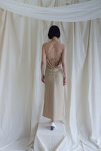 將圖片載入圖庫檢視器 Buvette Slip Dress 露背綁帶緞面垂墜長裙