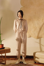 將圖片載入圖庫檢視器 Snow Suede Blouse 極細麂皮襯衫霧粉